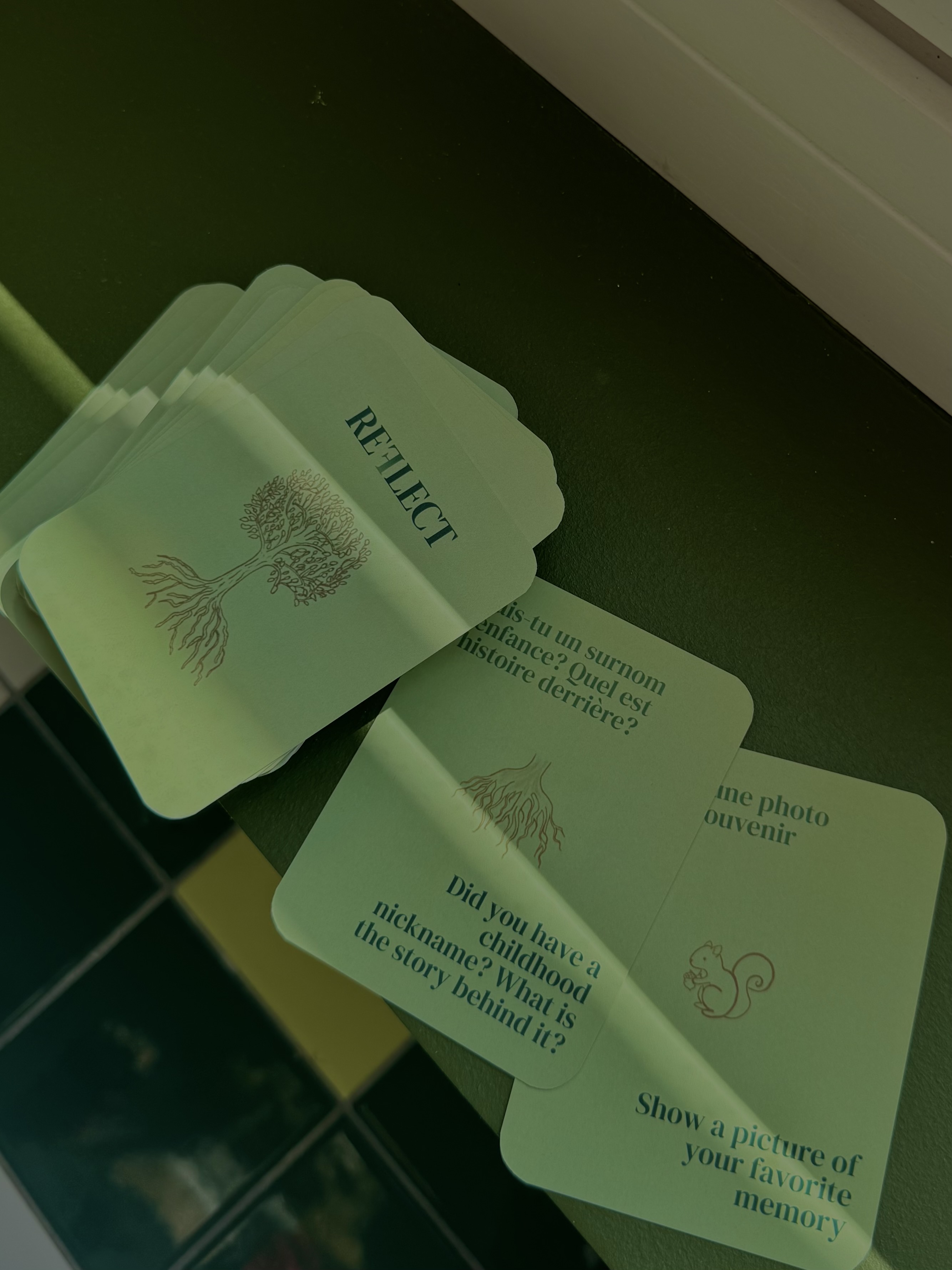 Reflect card deck